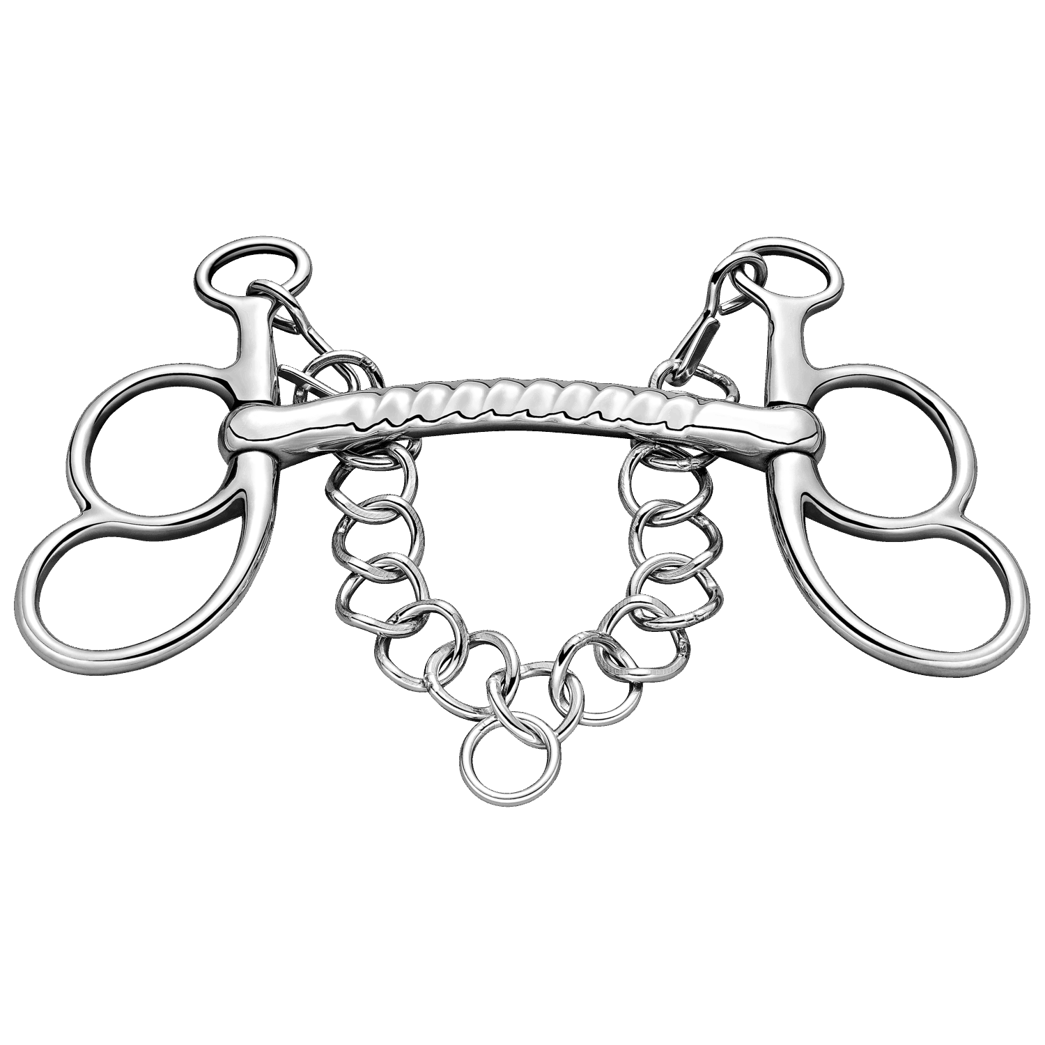 Butterfly Liverpool Bit - Fluted Mullen Mouth