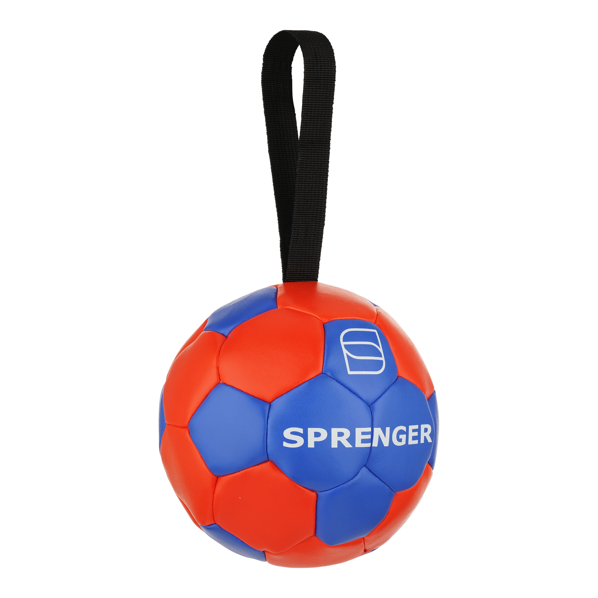 Vegan Leather Ball with Hand Strap