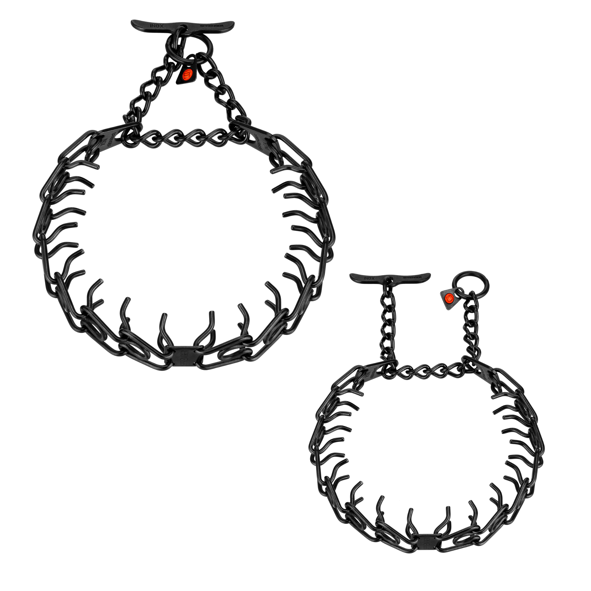 Ultra-Plus Training Prong Collar with Toggle - 3mm Short Wire Gauge