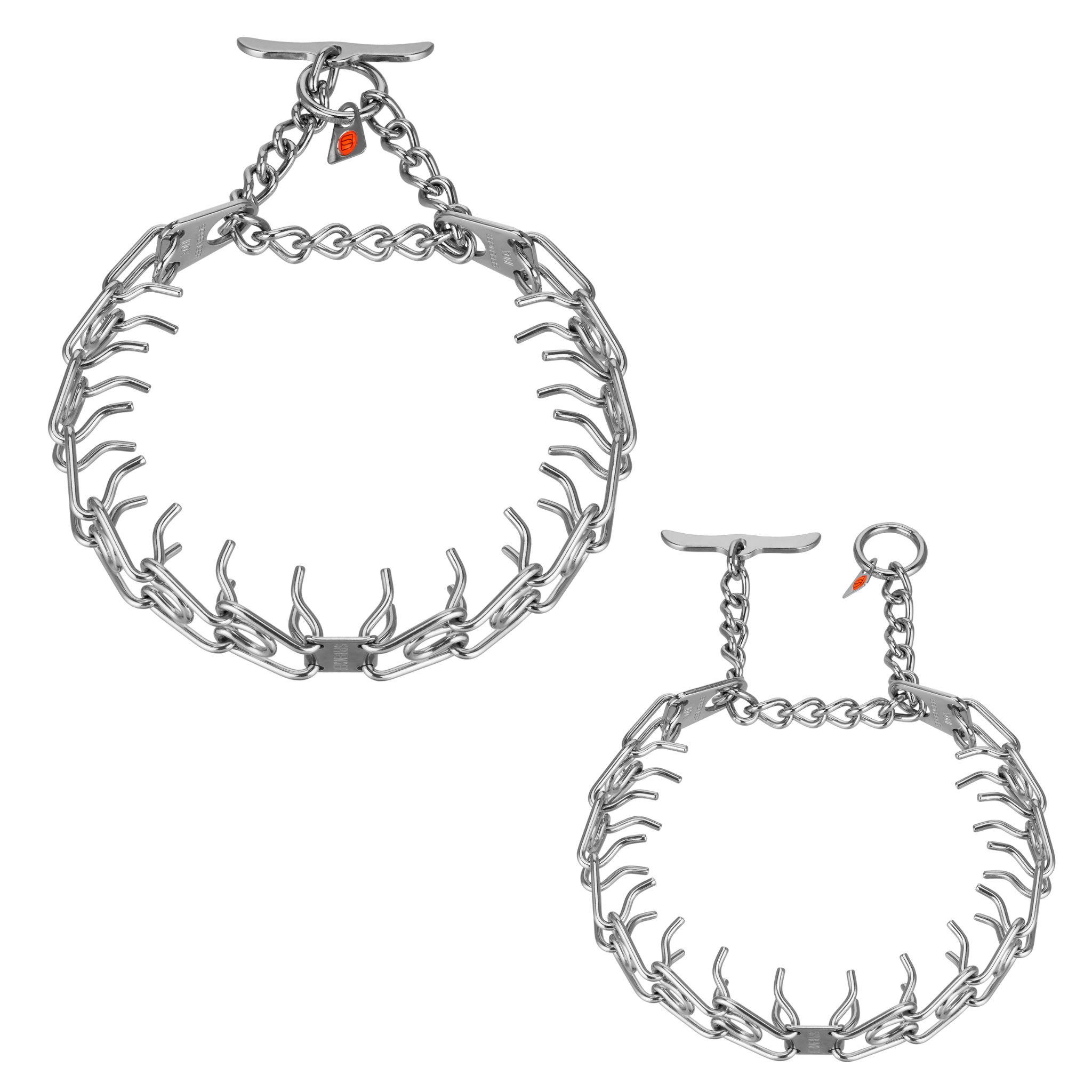 Ultra-Plus Training Prong Collar with Toggle - 3mm Short Wire Gauge