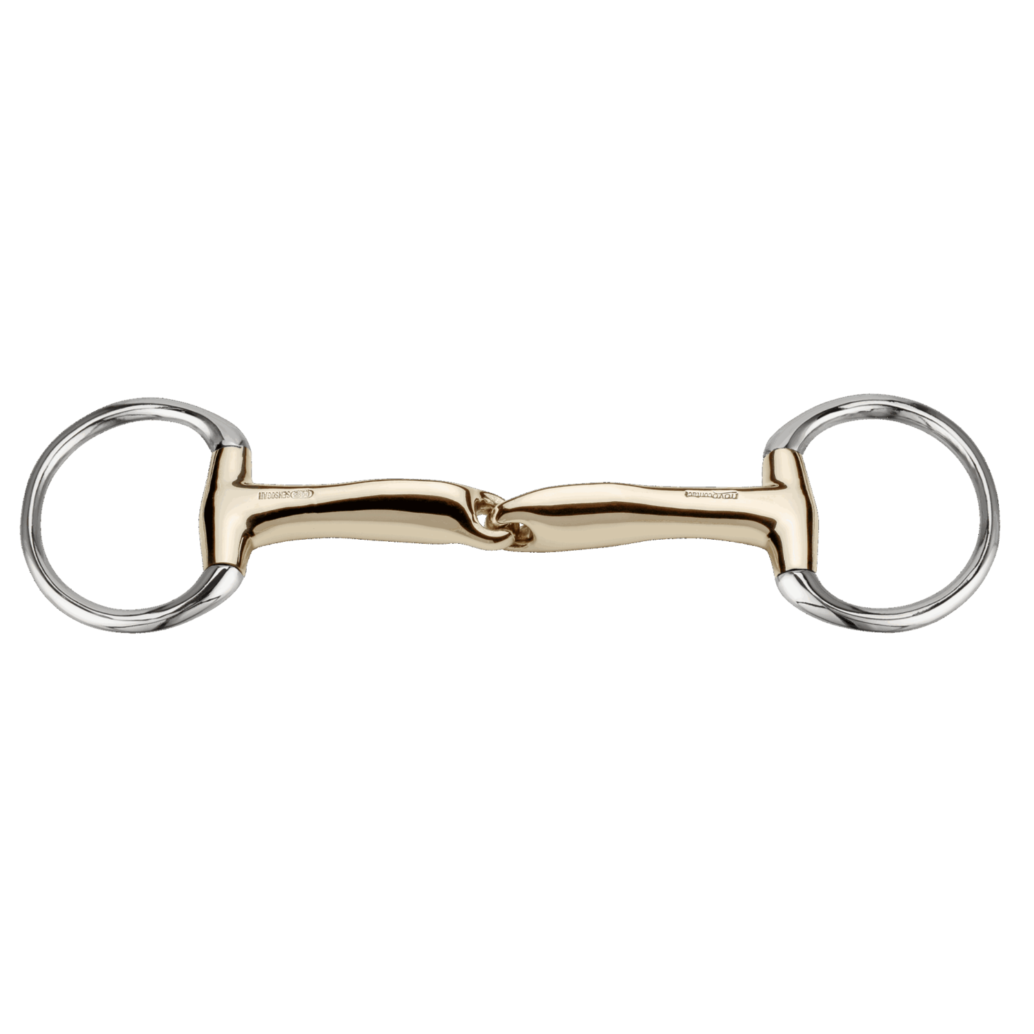 Novocontact Eggbutt Bradoon Bit (Single-Jointed)
