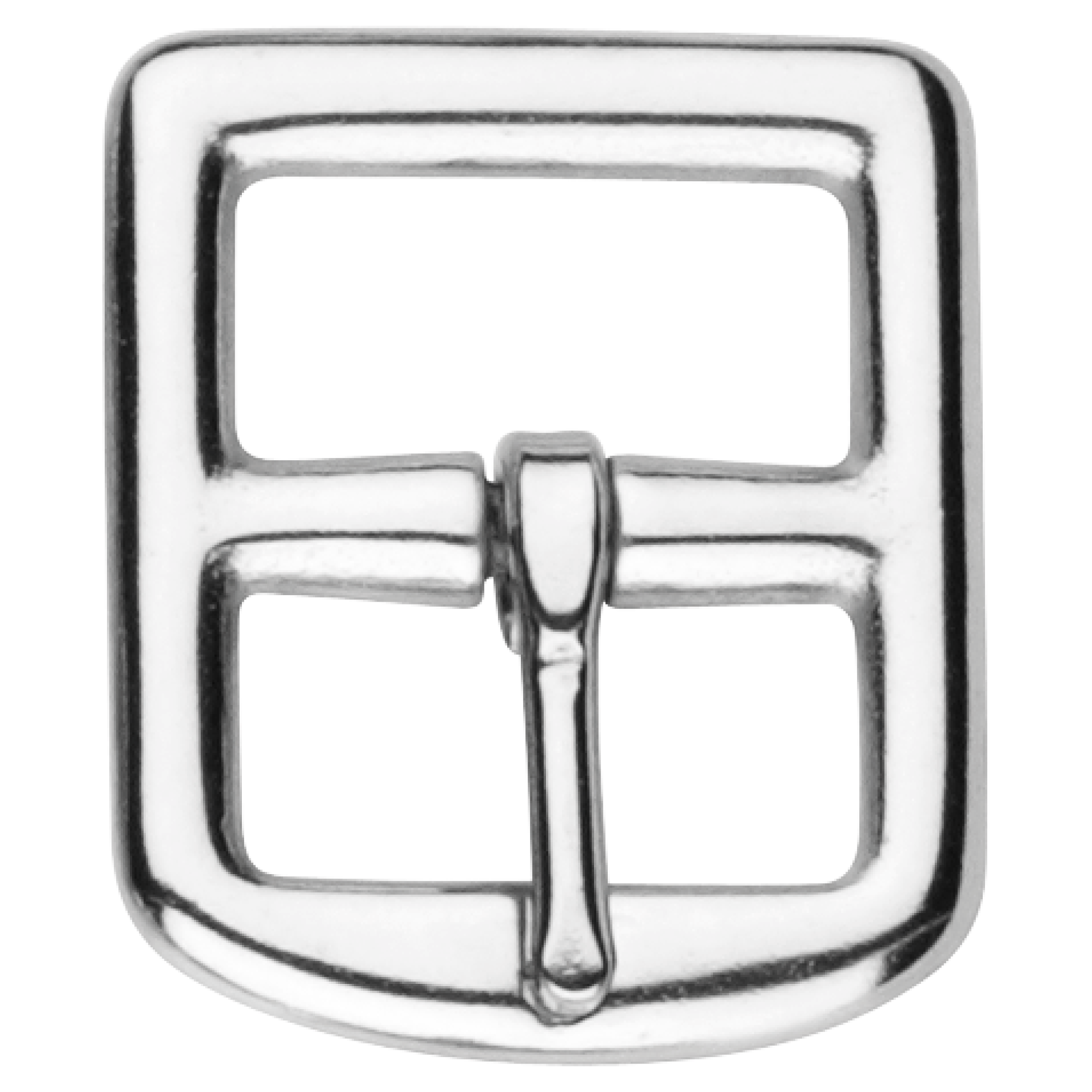 Stirrup leather buckle