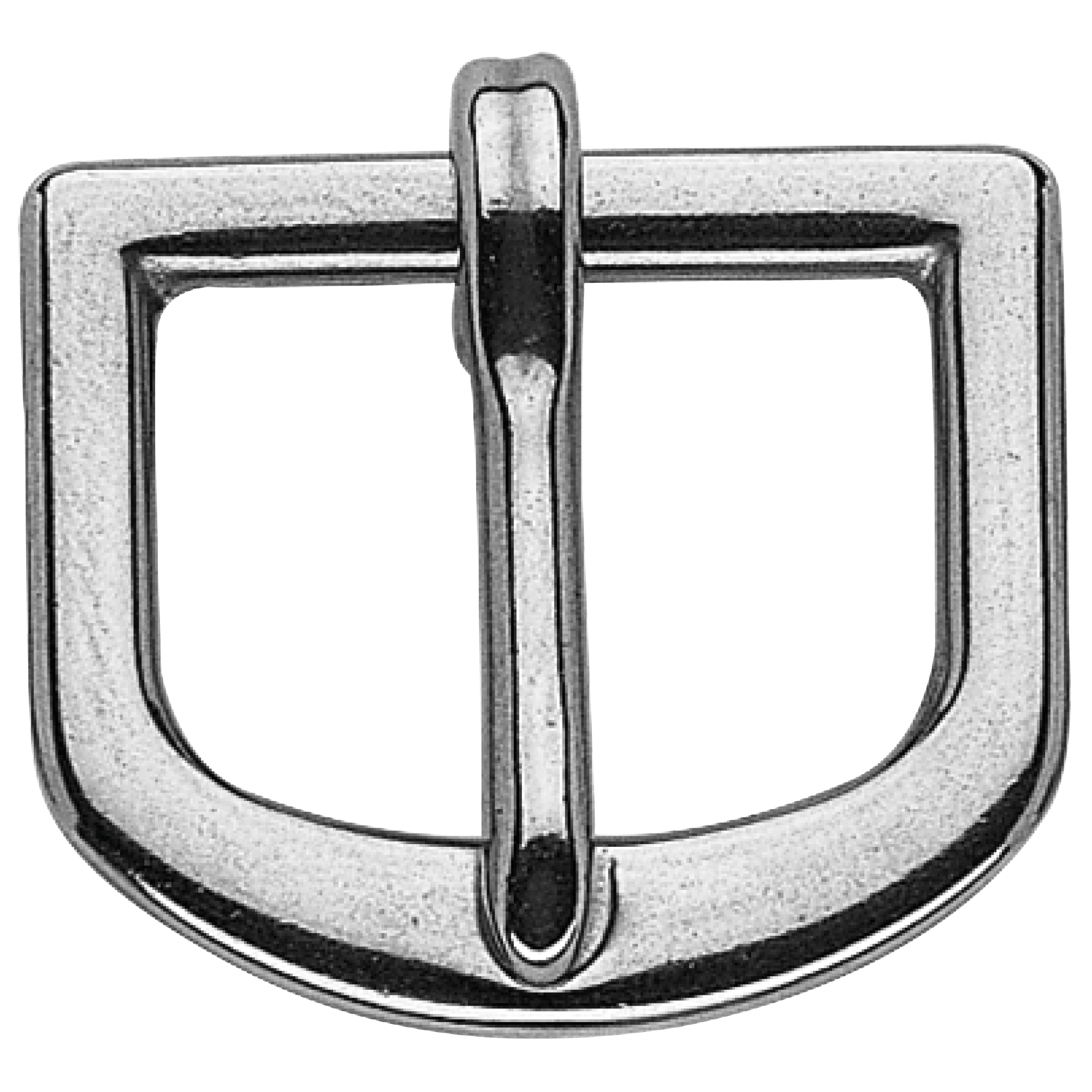 Bridle buckle, punched, high strength