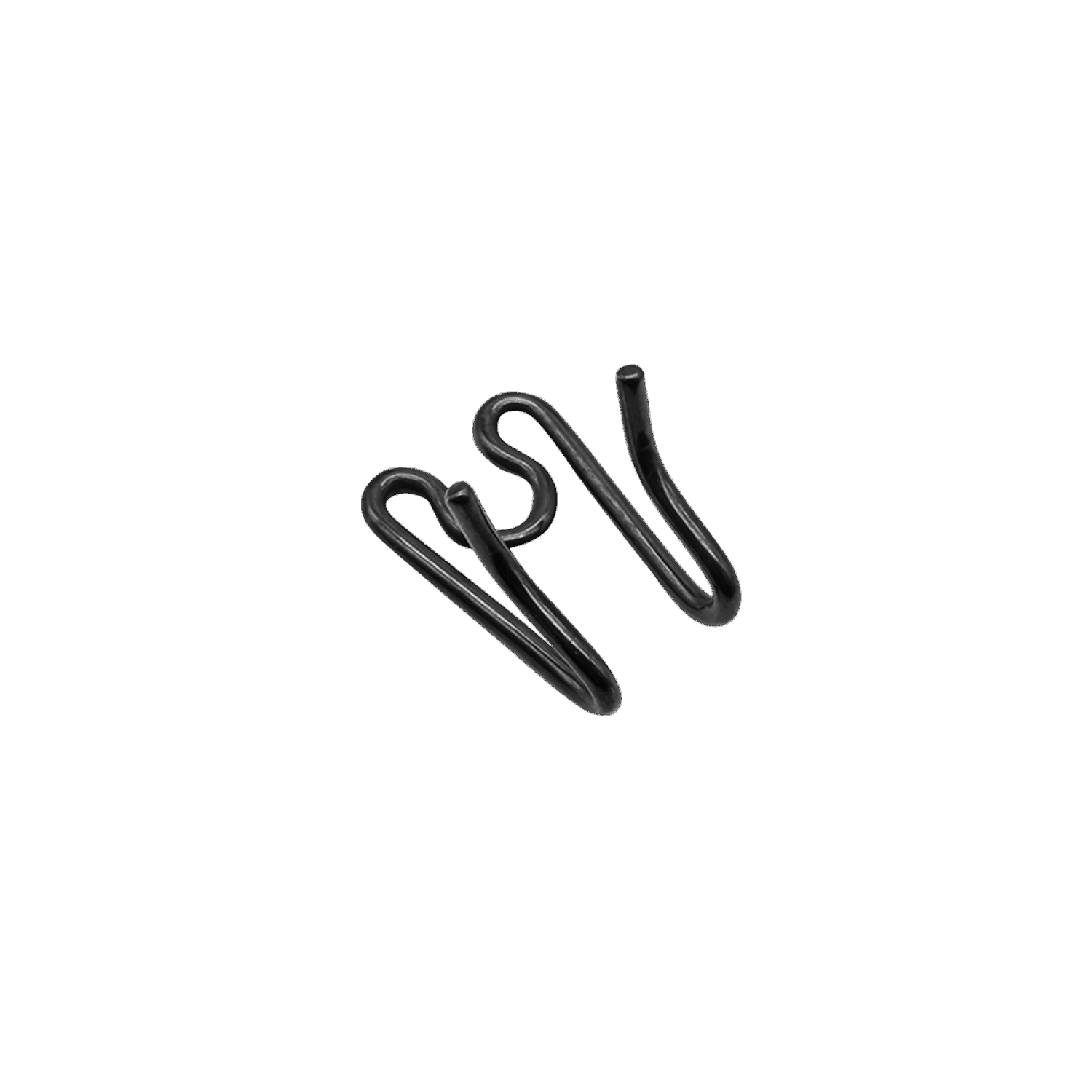 Extra Middle Links (1 prong) - Stainless Steel Black