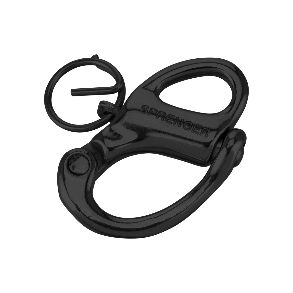 Snap Shackle with Fixed Eye, Stainless Steel