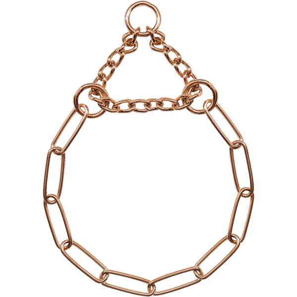 long link curogan chain dog collar